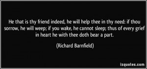 More Richard Barnfield Quotes