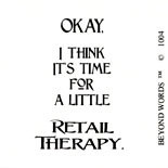 retail therapy quotes