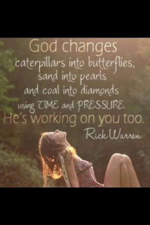 Quote from Rick Warren...
