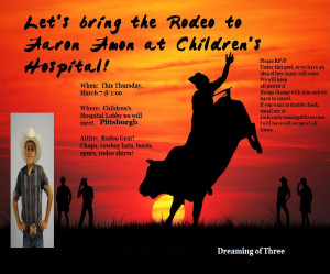 Take the Rodeo to Children's Hospital