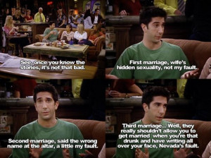 funny friends quotes ross