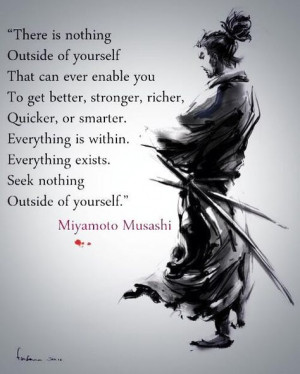 Miyamoto Musashi quotes