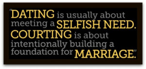 Dating vs Courtship