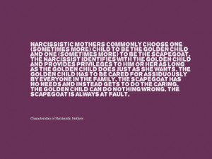 at fault characteristics of narcissistic mothers by an unknown author ...