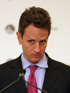 Timothy Geithner Timothy Geithner U S Treasury Secretary gives a