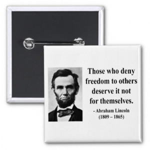 Abraham Lincoln Quote 3b Pinback Button