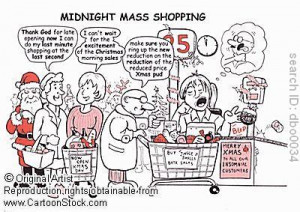 Last Minute Christmas Shopping