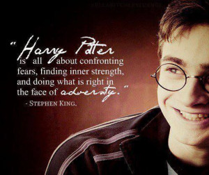 Stephen King quote about Harry Potter