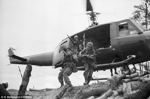 Evolving roles: The 101st Airborne Division troopers, pictured in ...