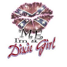 5332L KISS ME I'M A DIXIE GIRL