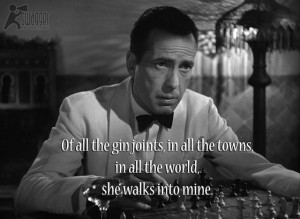 Casablanca, Humphrey Bogart. #film #movie #quote