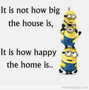 fun house saying home home minions house saying