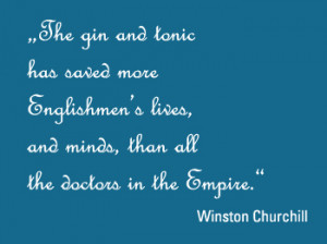 Gin and Tonic Quotes