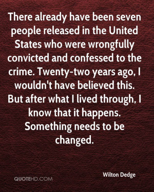 been seven people released in the United States who were wrongfully ...