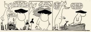 Tove Jansson Comic strips of Moomins
