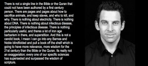 Sam Harris on the Bible and the Quran