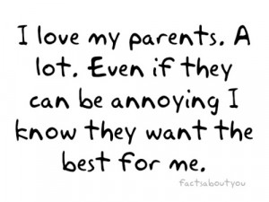 never know the love of our parents for us until we have became parents