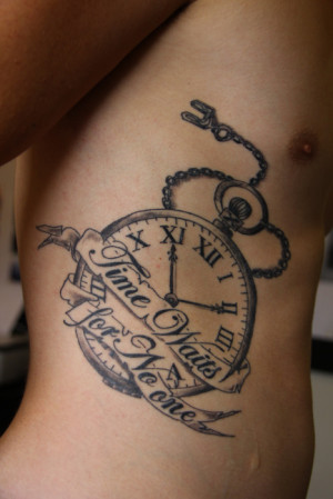 pocket watch tattoo meaning