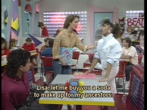 Jessie Spano tries to make it right.