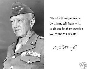 ... -George-S-Patton-World-War-2-Autograph-Famous-Quote-8-x-10-Photo-w2