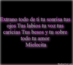 ti tu sonrisa tus ojos Tus labios tu voz tus caricias Tus besos y tu ...