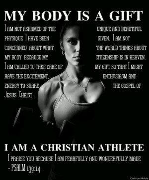 Athlete Quotes, Christian Fitness Quotes, Christian Fitness Motivation ...