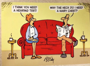 Hearing loss is nothing to laugh about. Since I suffer with it I have ...
