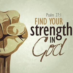 Stand strong in the Lord and His mighty power!