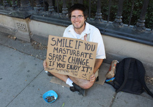 ... and funny homeless signs.Some of them NAILED IT pretty well