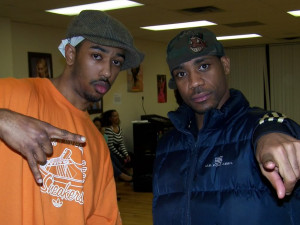 Me Amp Todd Sams(Usher's Choreographer) Picture