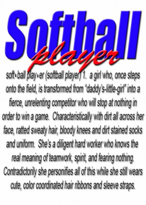 , Softball Players, Daddy Girls Softball, Softball Quotes, Softball ...