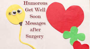 funny get well sayings after surgery