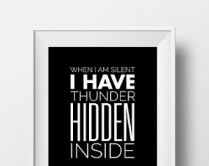Black & White Printable Rumi Quote - Digital Quote Print - Inspiration ...