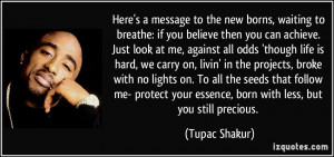 Tupac Shakur Quotes About Life And Love