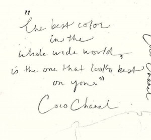 ... the whole wide world, is the one that looks best on you