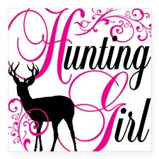 Women Hunting Bumper Stickers