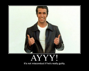 Catchphrase of the Week, Fonzie Style