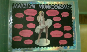 Marilyn Monroe Inspirational Quote Board Resident Advisor Pintere