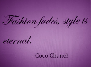 Coco Chanel Quote
