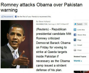 The Romney campaign attacked the ad, claiming it was trying to ...
