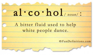 Fun Definitions - alcohol