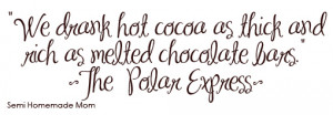 Polar Express Hot Cocoa – Semi Homemade Mom