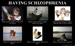 Picture to Show What Schizophrenia Really Means