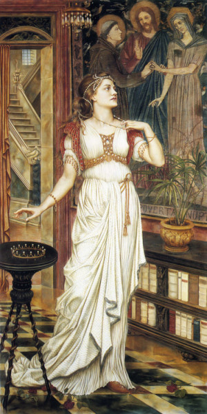 ... No. I want to be the queen.”(Evelyn de Morgan, Crown of Glory, 1896