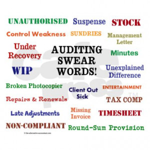 auditor_auditing_swear_words_funny_mousepad.jpg?height=460&width=460 ...