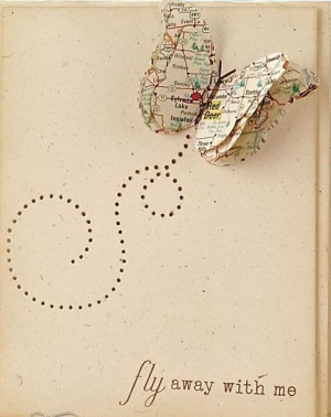 Wanderlust #travelAwesome Diy, Butterflies Scrapbook, Maps Butterflies ...
