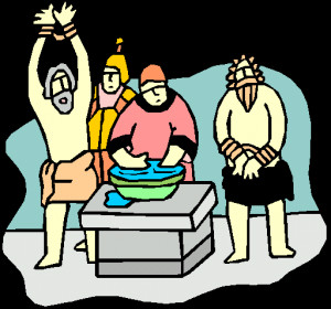 Pilate washes his hands of Jesus'death