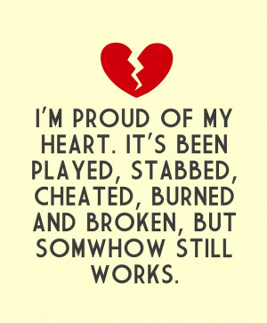 stabbed in the heart quotes a pain stabbed my heart as it