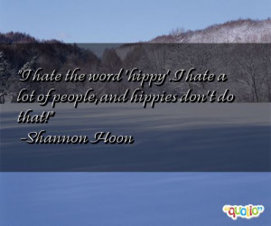 Hippie Quotes and Sayings