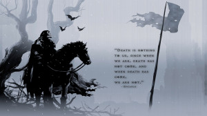 dark fantasy warrior grim reaper wallpaper background